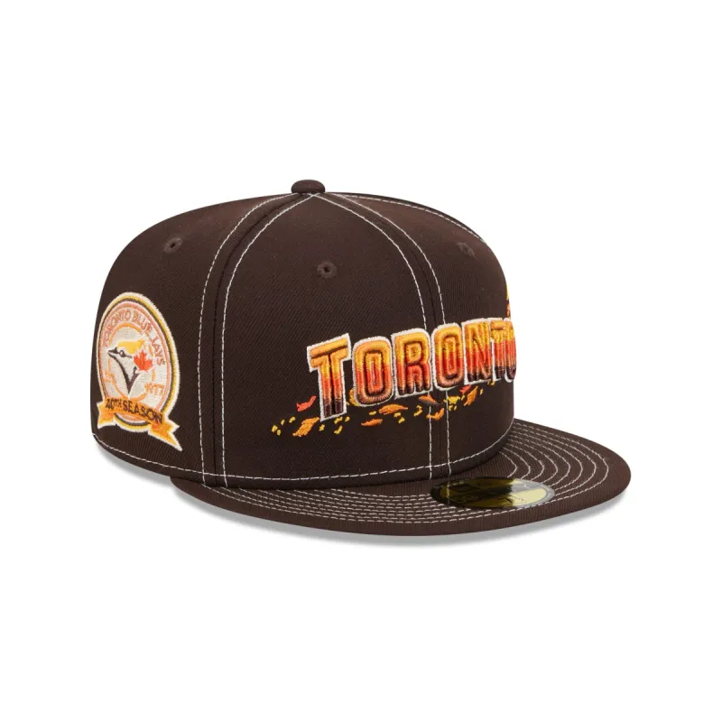 Toronto Blue Jays Fall Foliage 59FIFTY Fitted Hat sold by New Era