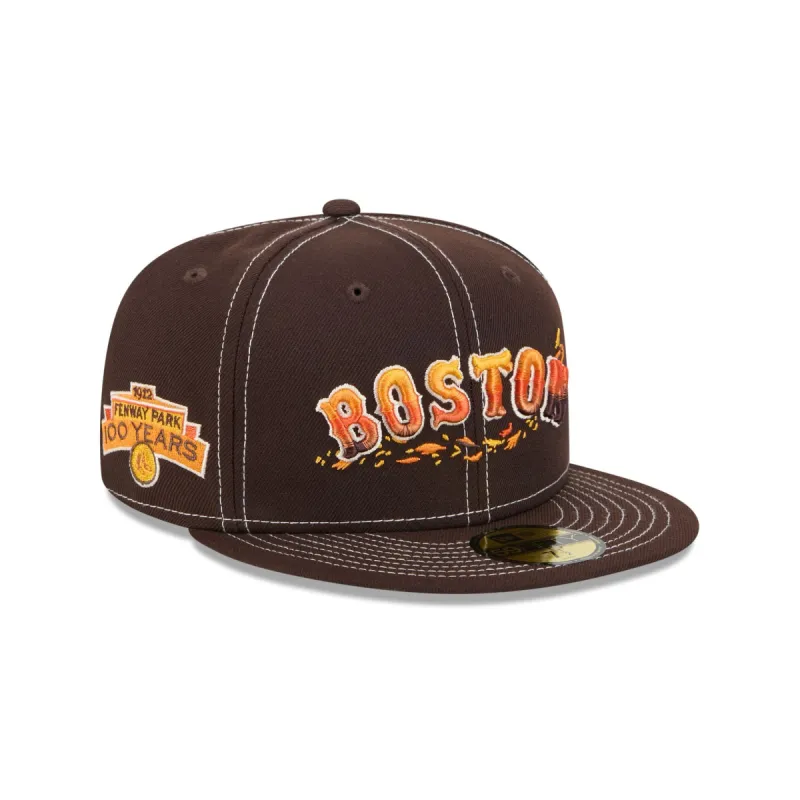 Boston Red Sox Fall Foliage 59FIFTY Fitted Hat sold by New Era