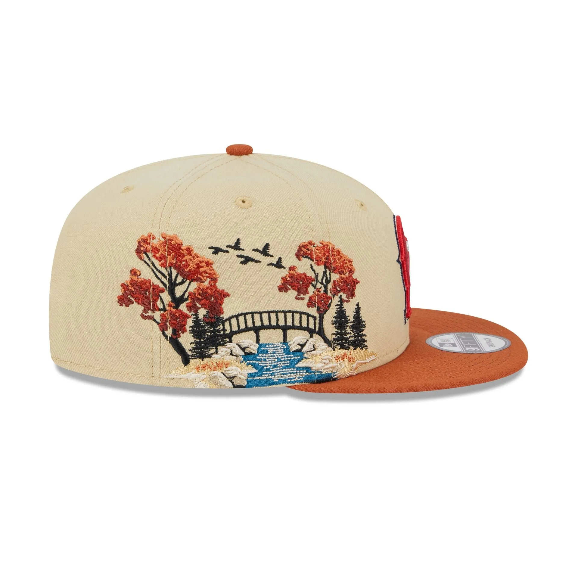 Los Angeles Angels Fall Landscape 9FIFTY Snapback Hat sold by New Era product image thumbnail 4