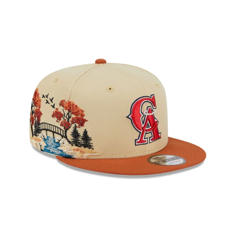Los Angeles Angels Fall Landscape 9FIFTY Snapback Hat sold by New Era