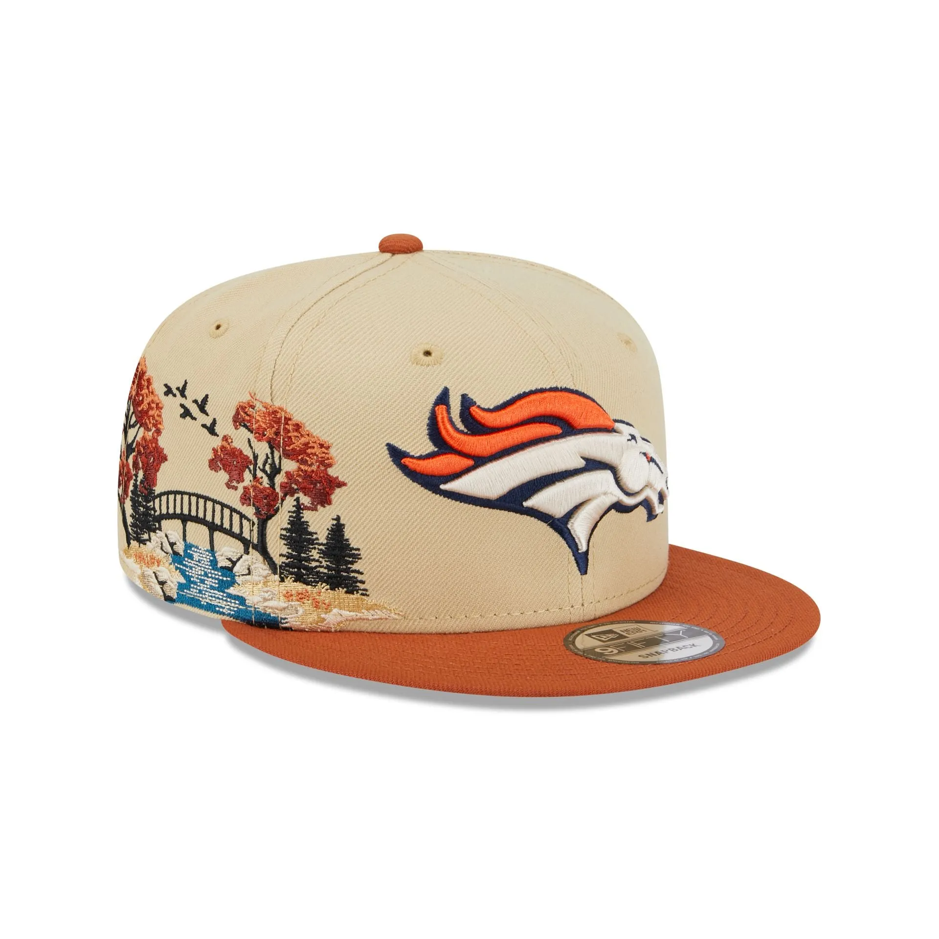 Denver Broncos Fall Landscape 9FIFTY Snapback Hat sold by New Era