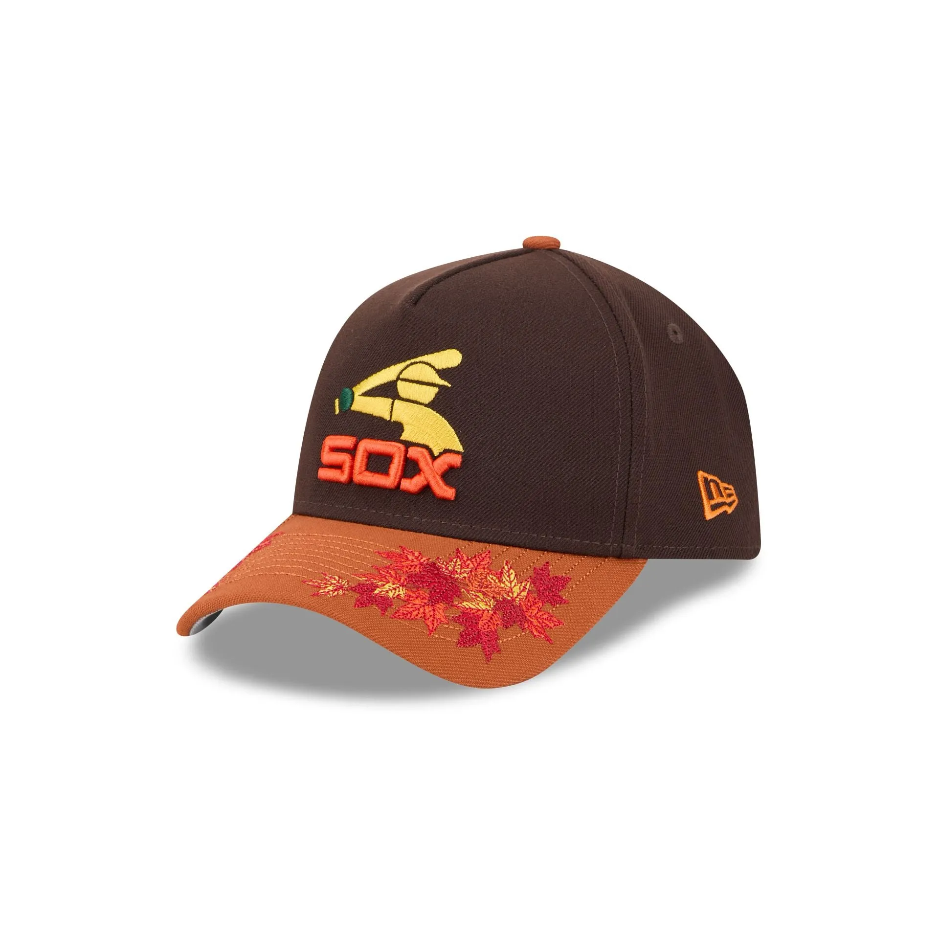 Chicago White Sox Fall Foliage 9FORTY A-Frame Snapback Hat sold by New Era
