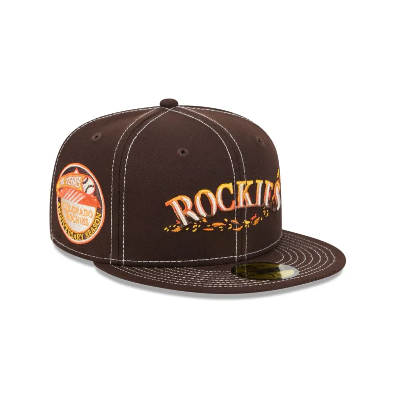 Colorado Rockies Fall Foliage 59FIFTY Fitted Hat sold by New Era
