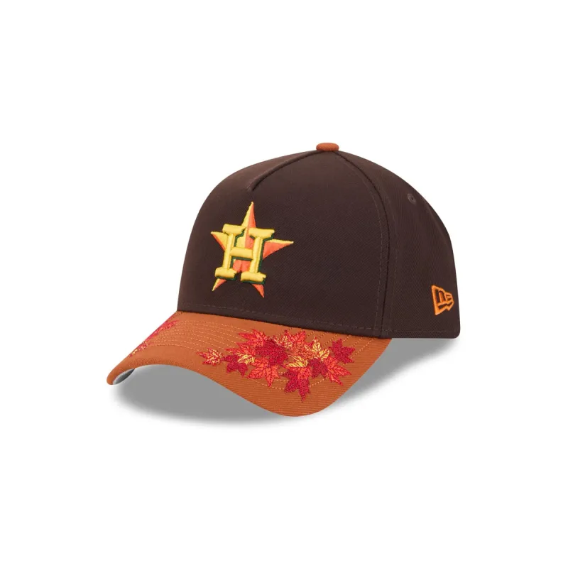 Houston Astros Fall Foliage 9FORTY A-Frame Snapback Hat sold by New Era