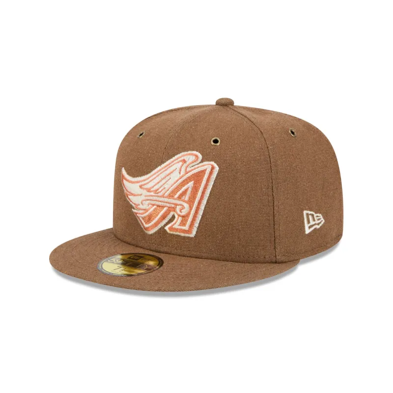 Los Angeles Angels Antique Plaid 59FIFTY Fitted Hat sold by New Era