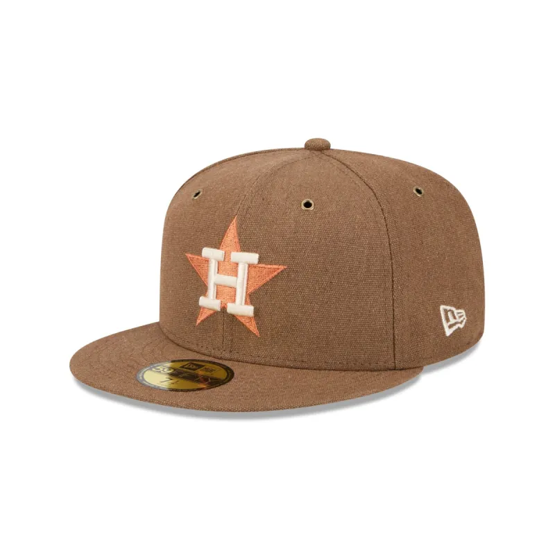 Houston Astros Antique Plaid 59FIFTY Fitted Hat sold by New Era
