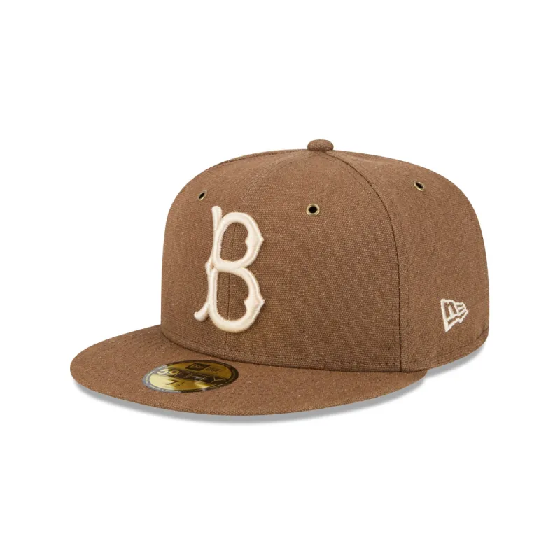 Brooklyn Dodgers Antique Plaid 59FIFTY Fitted Hat sold by New Era