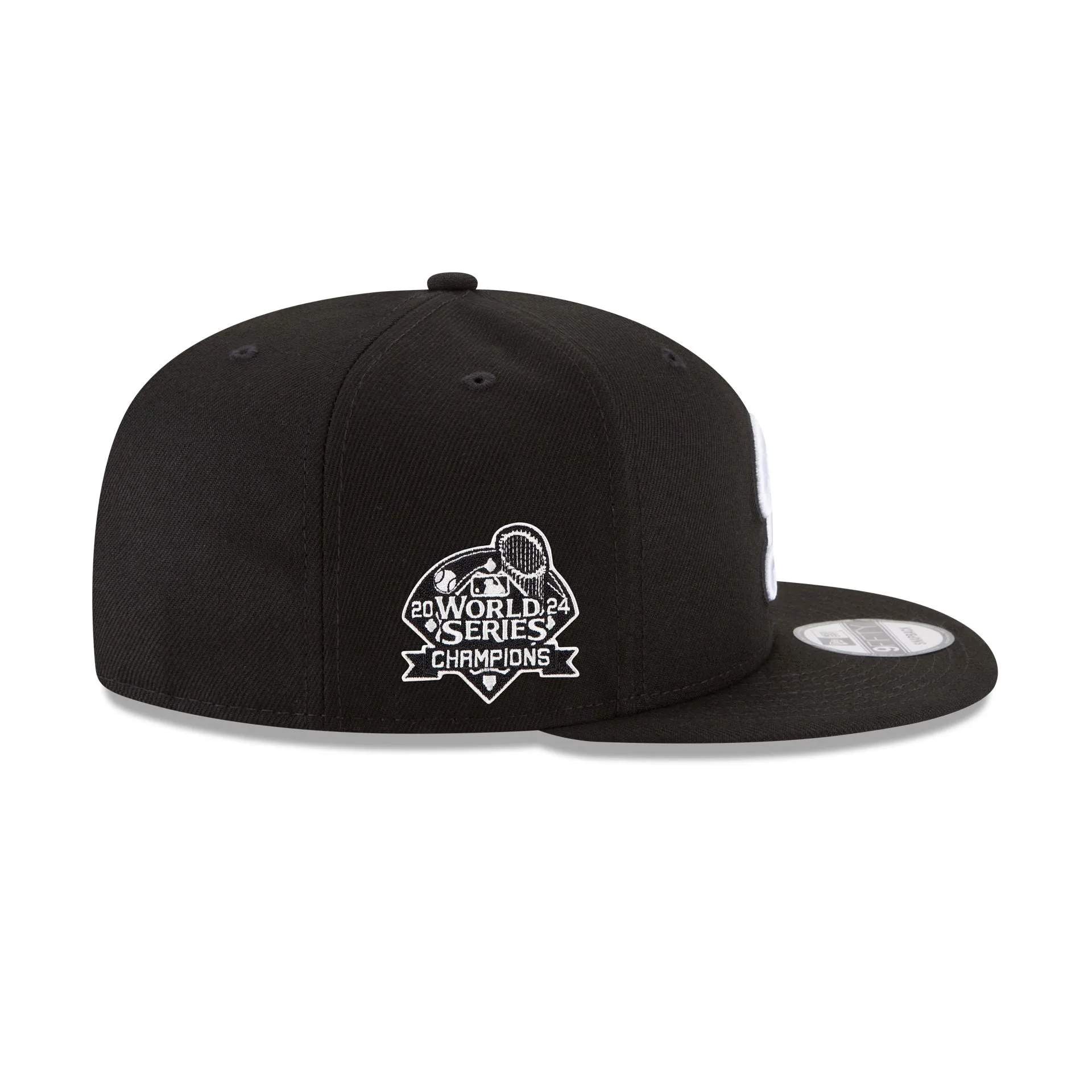 Los Angeles Dodgers World Series Champions Black Alt 9FIFTY Snapback Hat sold by New Era product image thumbnail 4