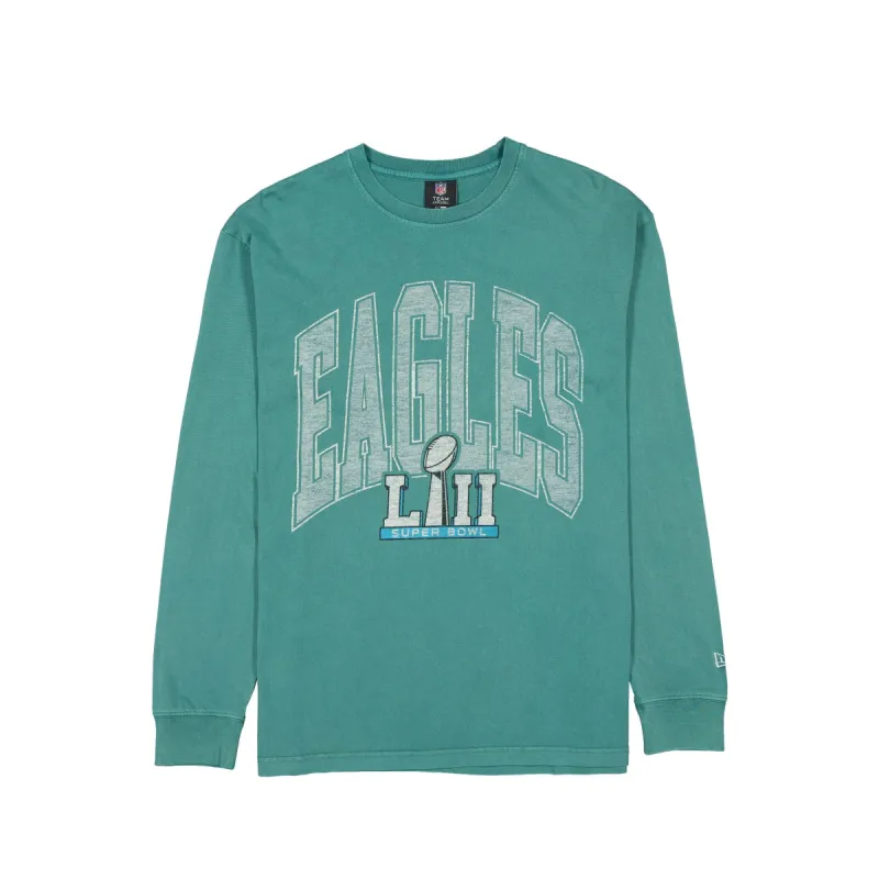 Philadelphia Eagles Oversized Essentials Long Sleeve T-Shirt sold by New Era