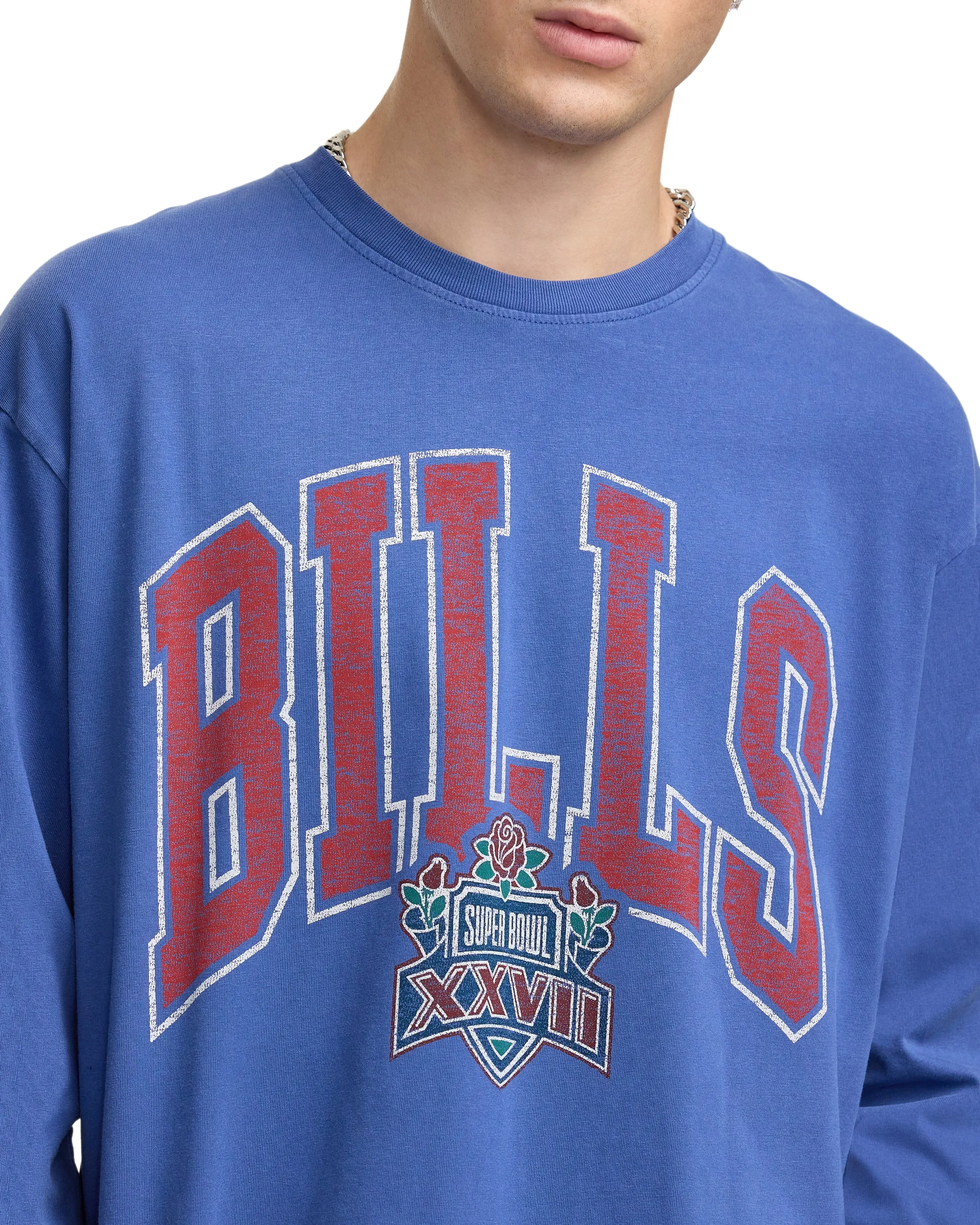 Buffalo Bills Oversized Essentials Long Sleeve T-Shirt sold by New Era
