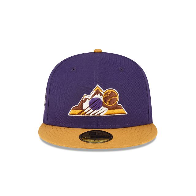 Just Caps Tan Tones Colorado Rockies 59FIFTY Fitted Hat sold by New Era product image thumbnail 2