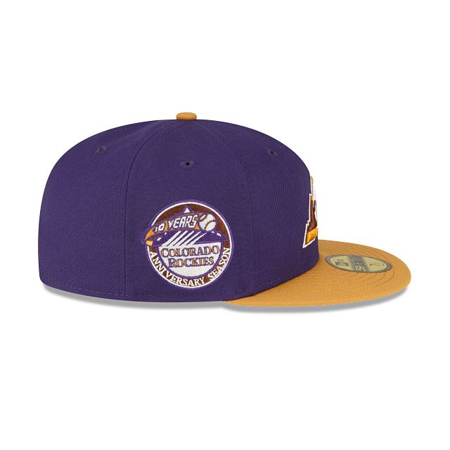 Just Caps Tan Tones Colorado Rockies 59FIFTY Fitted Hat sold by New Era product image thumbnail 4