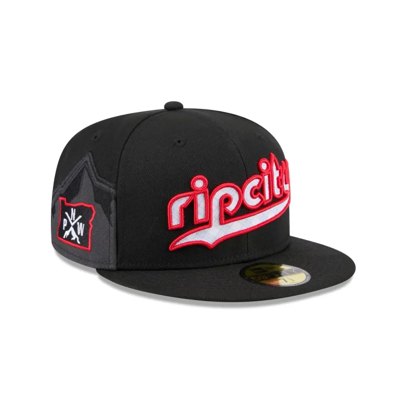 Portland Trail Blazers 2024 City Edition 59FIFTY Fitted Hat sold by New Era