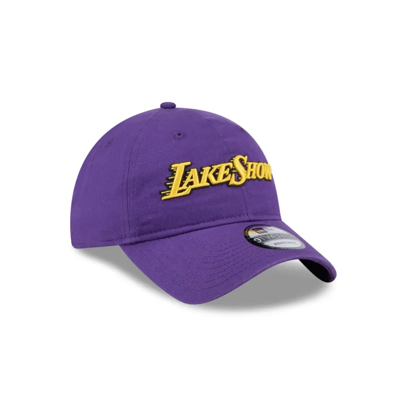 Los Angeles Lakers 2024 City Edition 9TWENTY Adjustable Hat sold by New Era