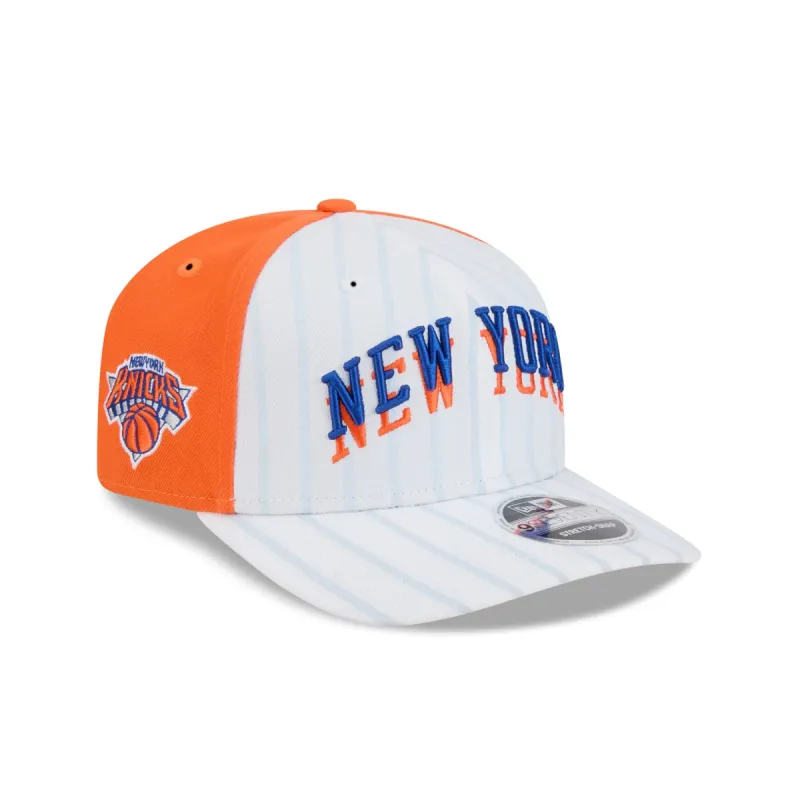 New York Knicks 2024 City Edition 9SEVENTY Stretch-Snap Hat sold by New Era