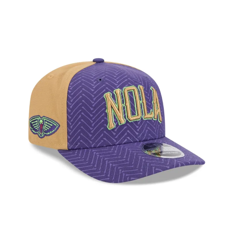 New Orleans Pelicans 2024 City Edition 9SEVENTY Stretch-Snap Hat sold by New Era