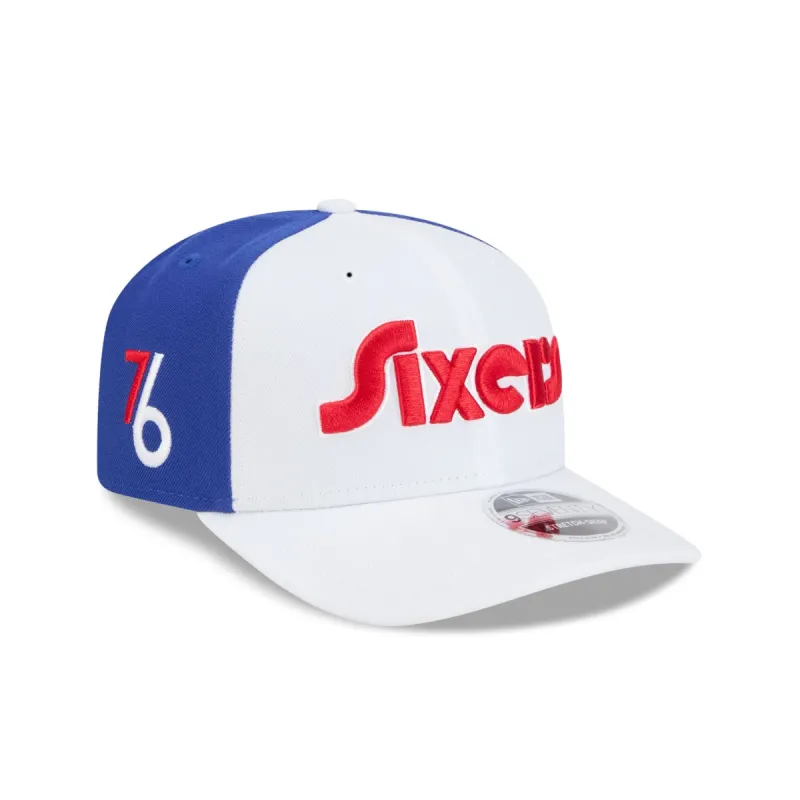 Philadelphia 76ers 2024 City Edition 9SEVENTY Stretch-Snap Hat sold by New Era