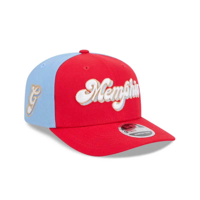 Memphis Grizzlies 2024 City Edition 9SEVENTY Stretch-Snap Hat sold by New Era