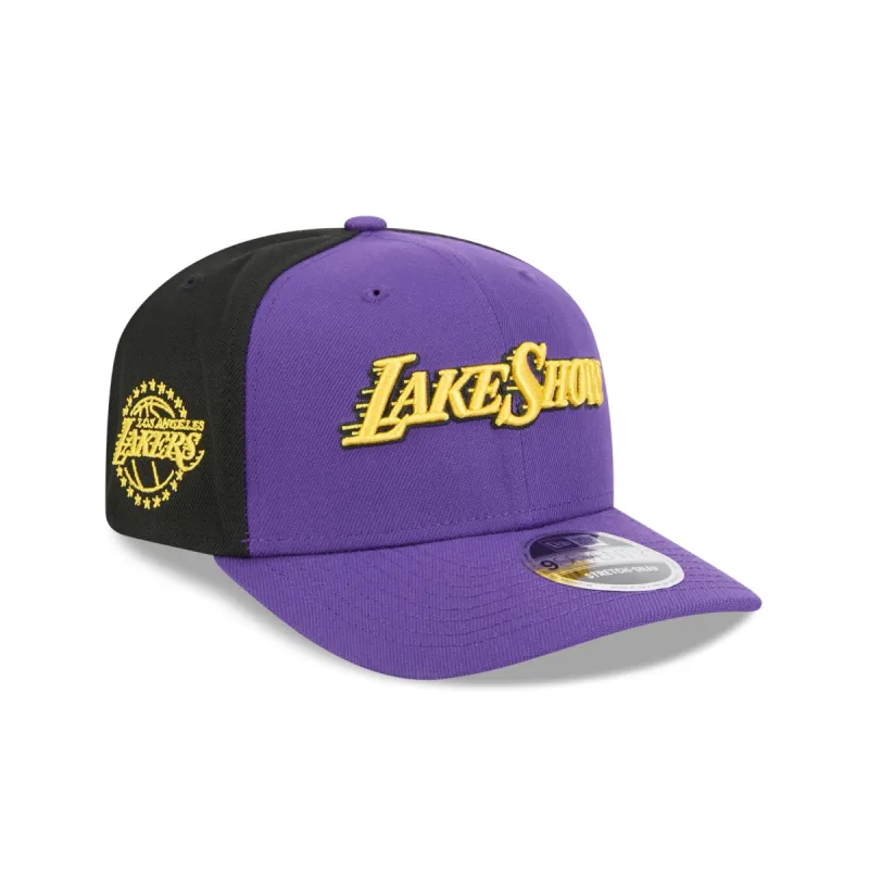 Los Angeles Lakers 2024 City Edition 9SEVENTY Stretch-Snap Hat sold by New Era