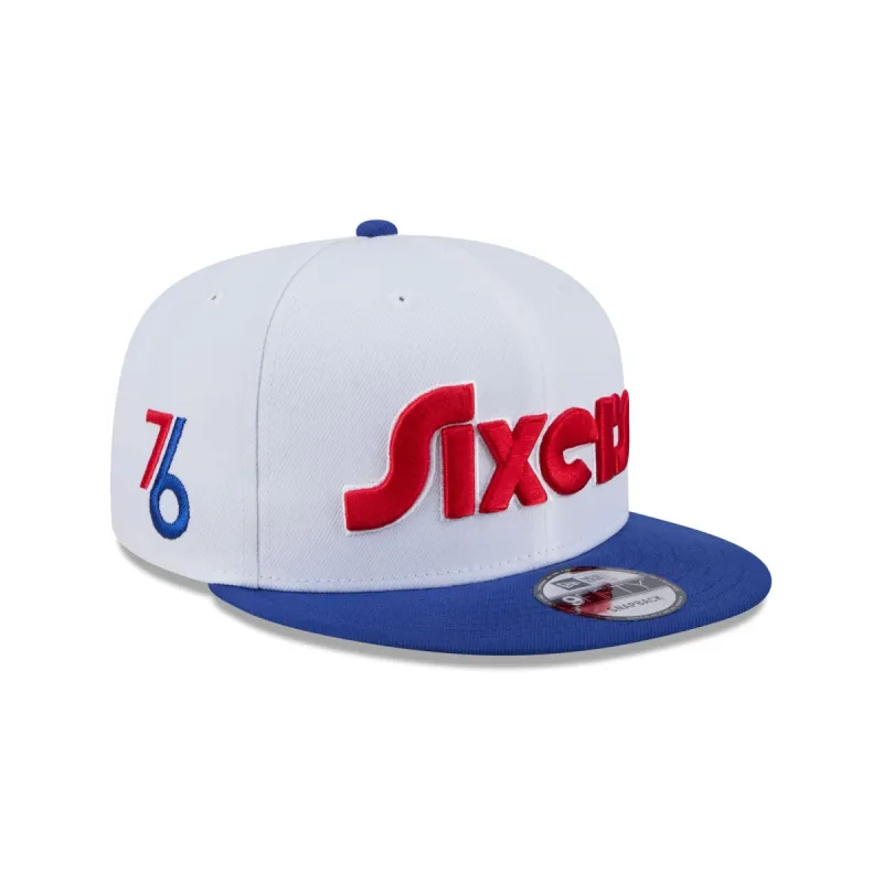 Philadelphia 76ers 2024 City Edition 9FIFTY Snapback Hat sold by New Era