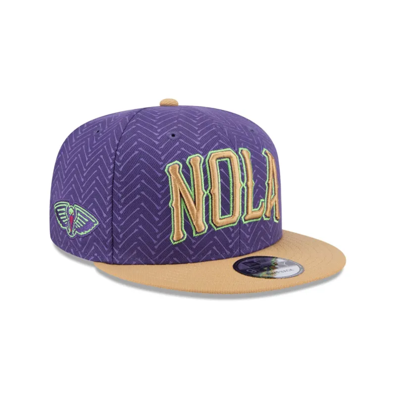New Orleans Pelicans 2024 City Edition 9FIFTY Snapback Hat sold by New Era