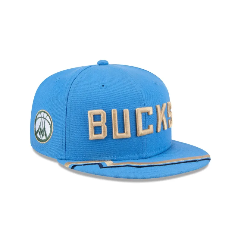 Milwaukee Bucks 2024 City Edition 59FIFTY Fitted Hat sold by New Era