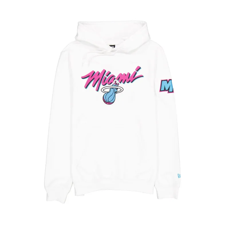 Miami Heat 2024 City Edition White Hoodie sold by New Era