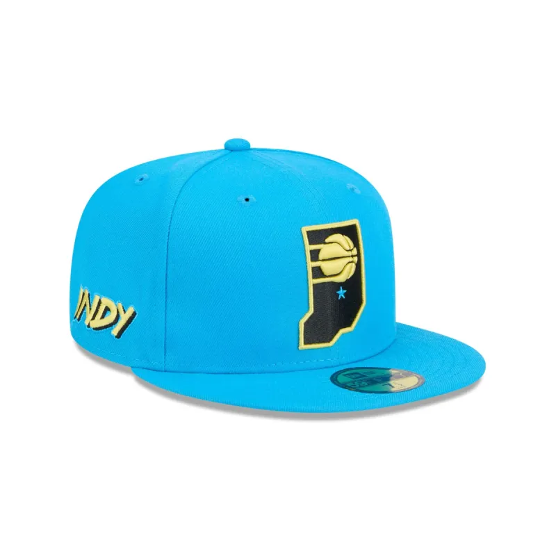Indiana Pacers 2024 City Edition Alt 59FIFTY Fitted Hat sold by New Era