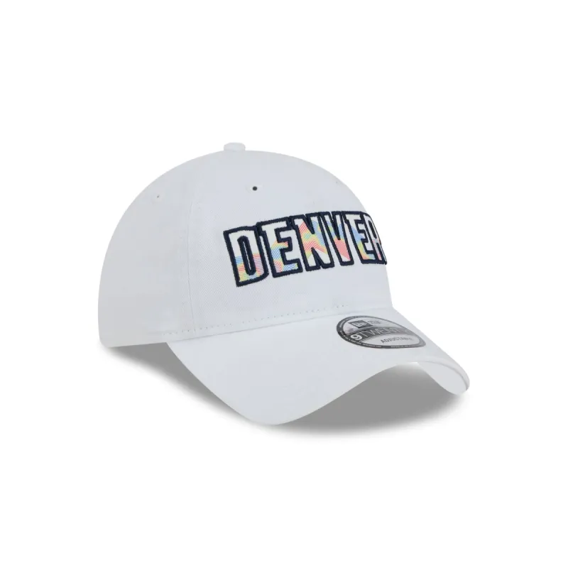 Denver Nuggets 2024 City Edition 9TWENTY Adjustable Hat sold by New Era
