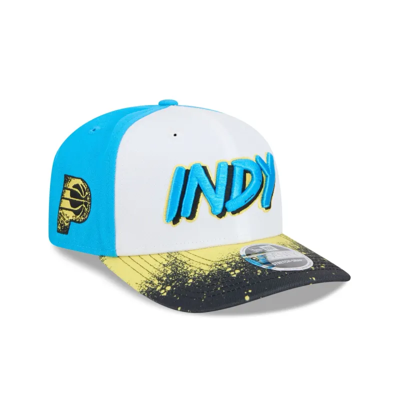 Indiana Pacers 2024 City Edition 9SEVENTY Stretch-Snap Hat sold by New Era