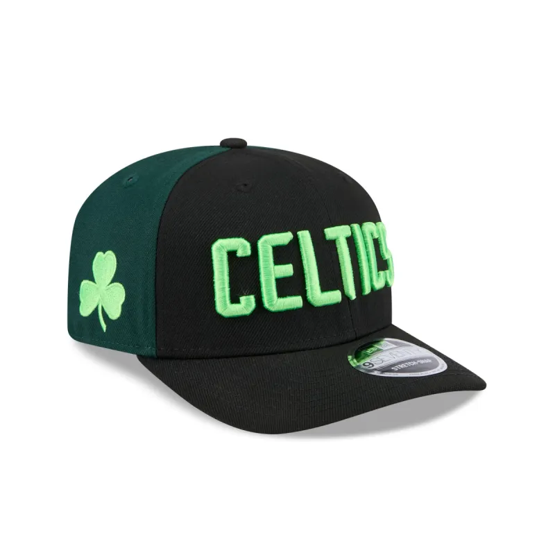 Boston Celtics 2024 City Edition 9SEVENTY Stretch-Snap Hat sold by New Era