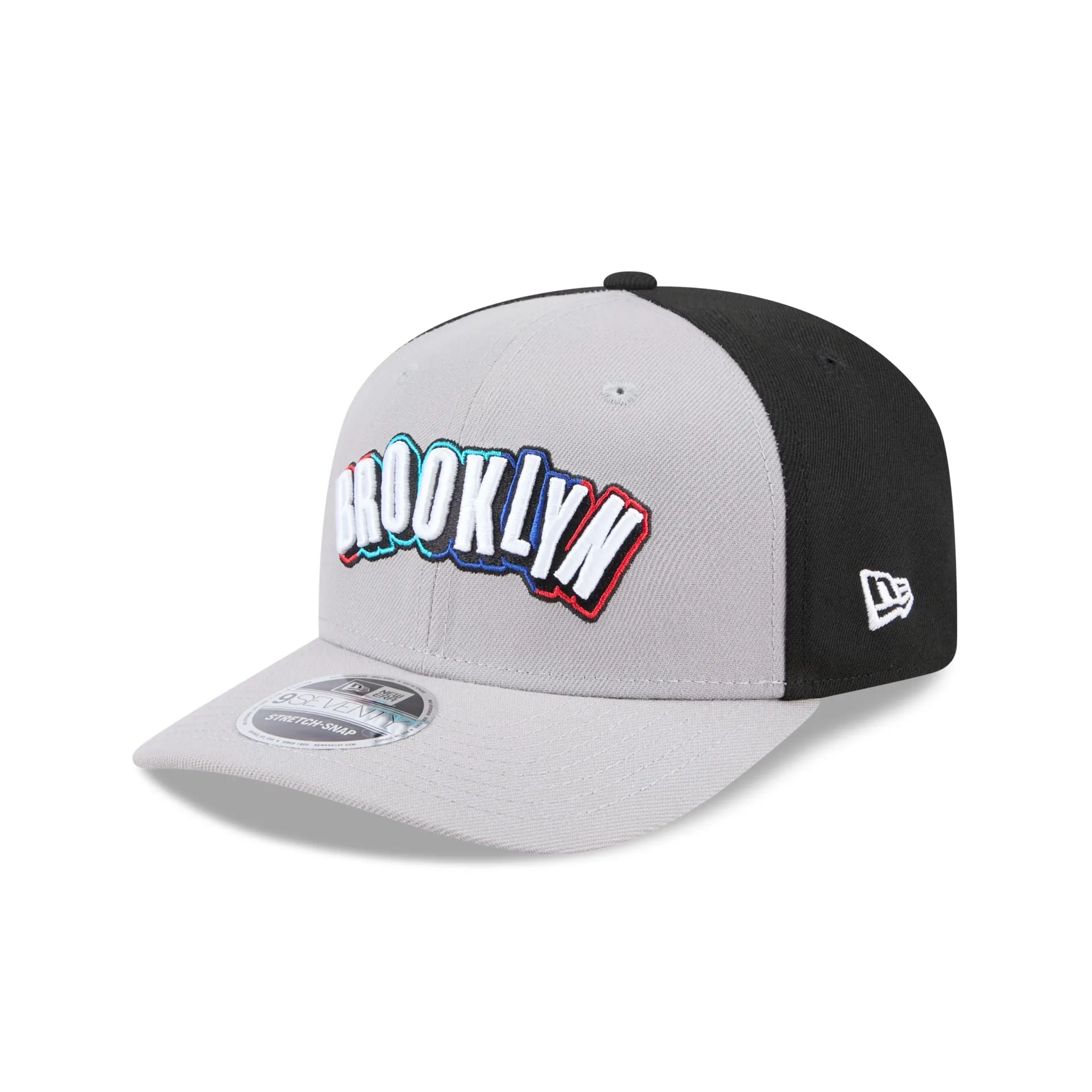 Brooklyn Nets 2024 City Edition 9SEVENTY Stretch-Snap Hat sold by New Era product image thumbnail 3