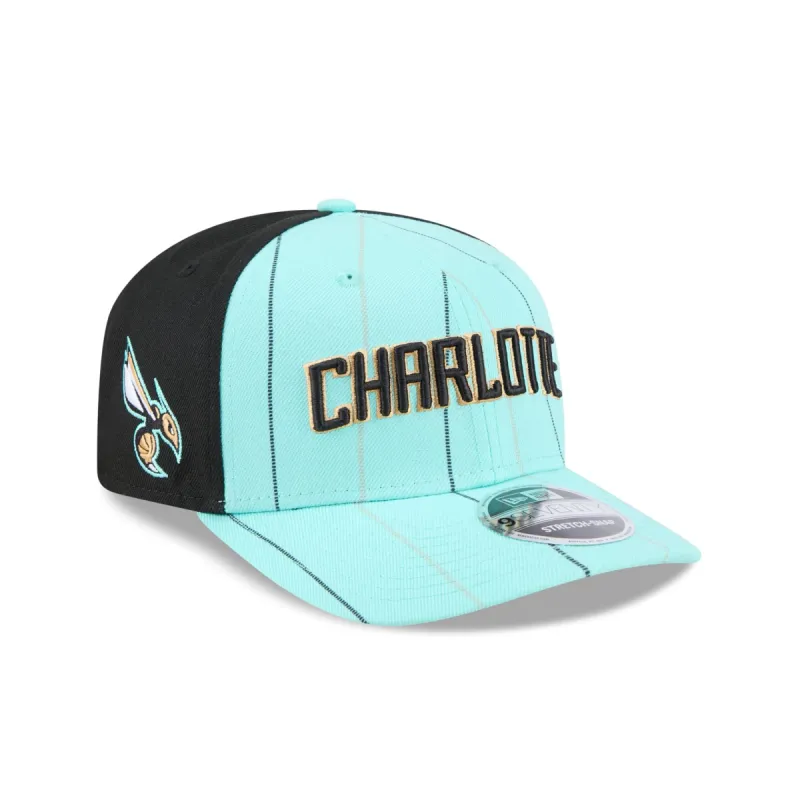 Charlotte Hornets 2024 City Edition 9SEVENTY Stretch-Snap Hat sold by New Era