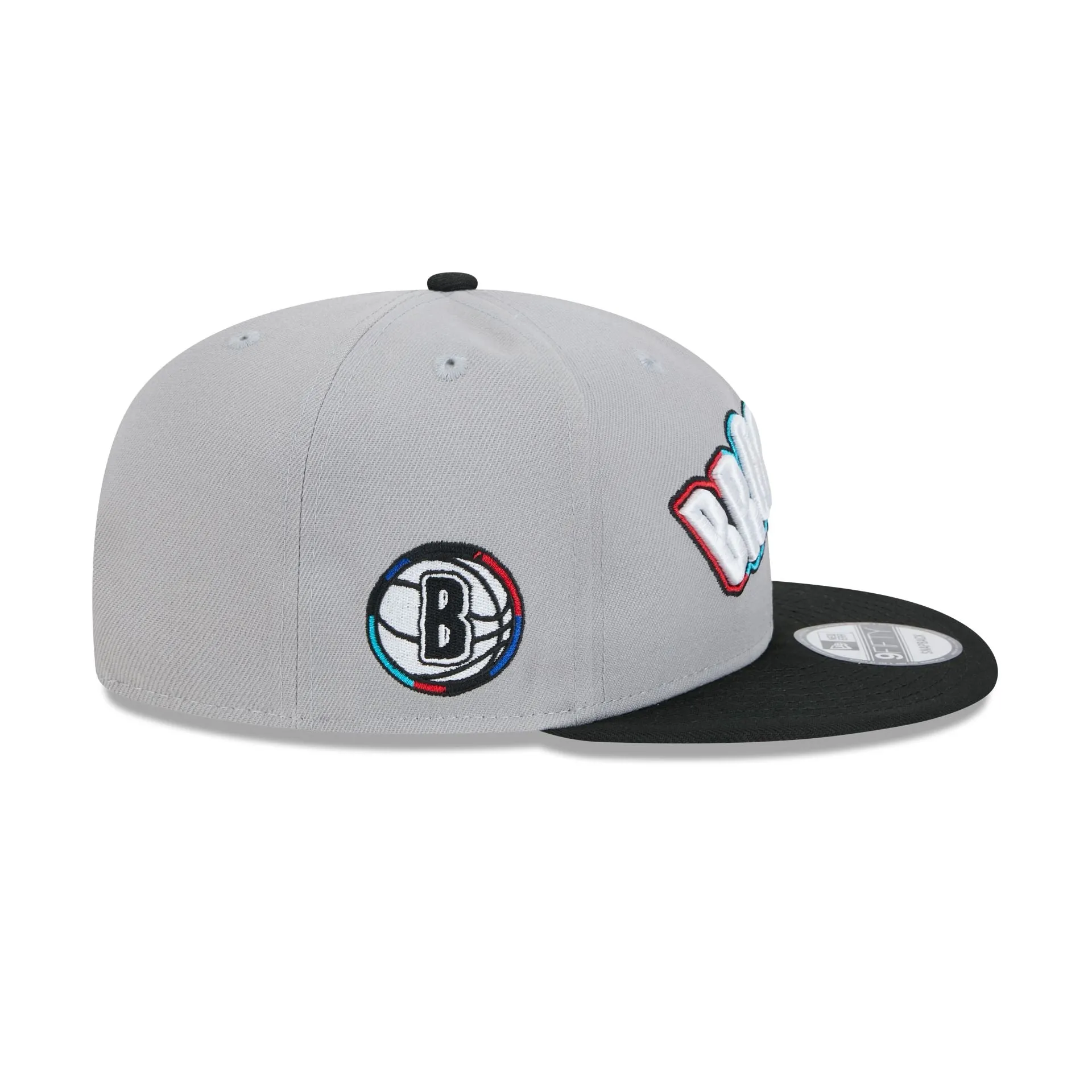 Brooklyn Nets 2024 City Edition 9FIFTY Snapback Hat sold by New Era product image thumbnail 4
