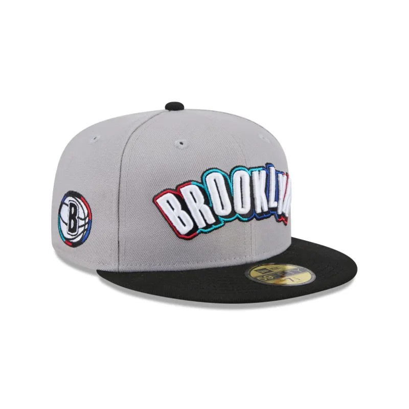 Brooklyn Nets 2024 City Edition 59FIFTY Fitted Hat sold by New Era