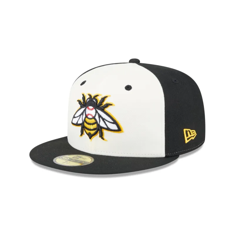 Salt Lake City Bees Salt Lake City Bees Alt 4 59FIFTY Fitted Hat sold by New Era