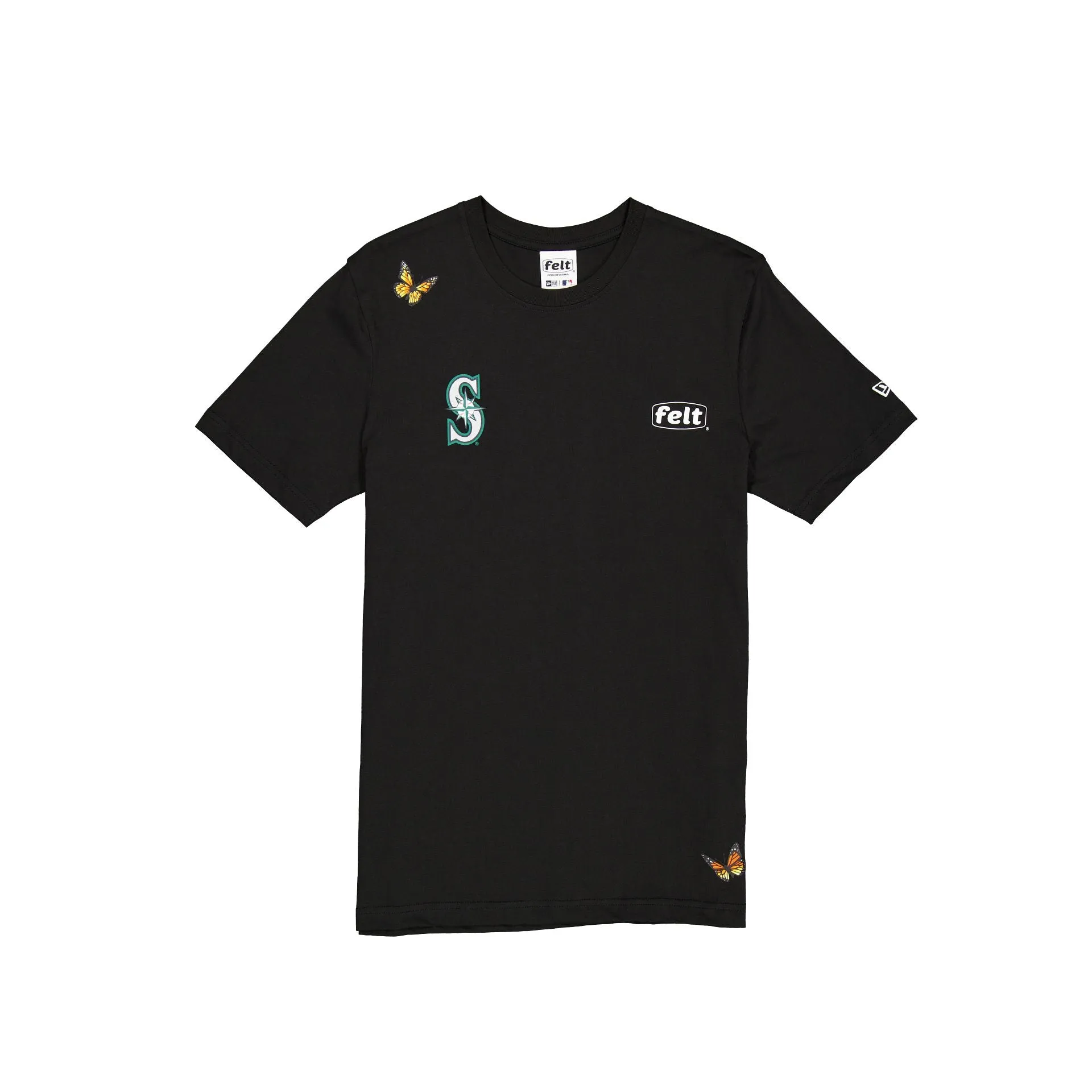FELT x Seattle Mariners Black T-Shirt sold by New Era