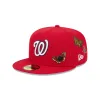 FELT x Washington Nationals Red 59FIFTY Fitted Hat sold by New Era