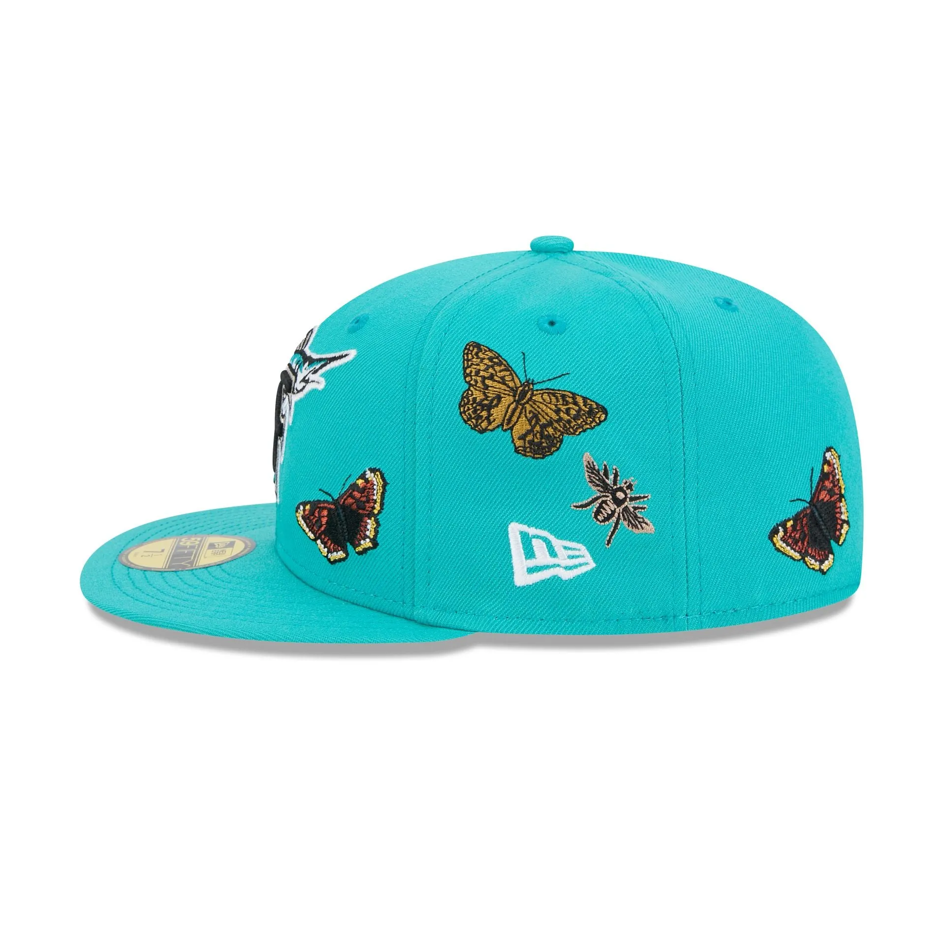 FELT x Miami Marlins Blue 59FIFTY Fitted Hat sold by New Era product image thumbnail 4