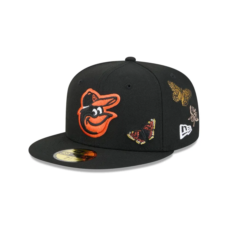 FELT x Baltimore Orioles Black 59FIFTY Fitted Hat sold by New Era