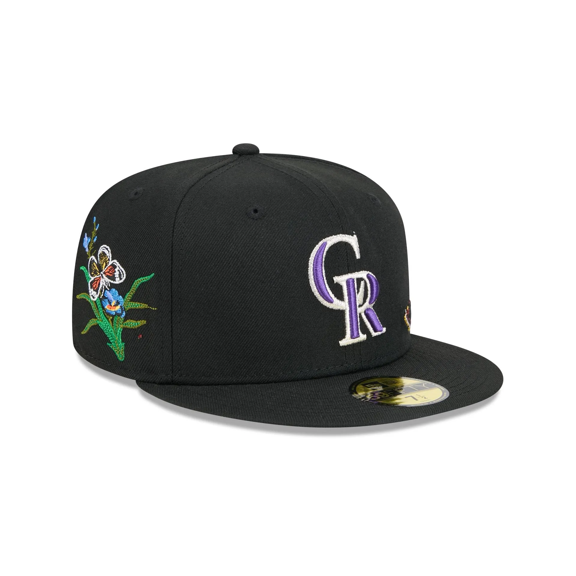 FELT x Colorado Rockies Black 59FIFTY Fitted Hat sold by New Era product image thumbnail 3