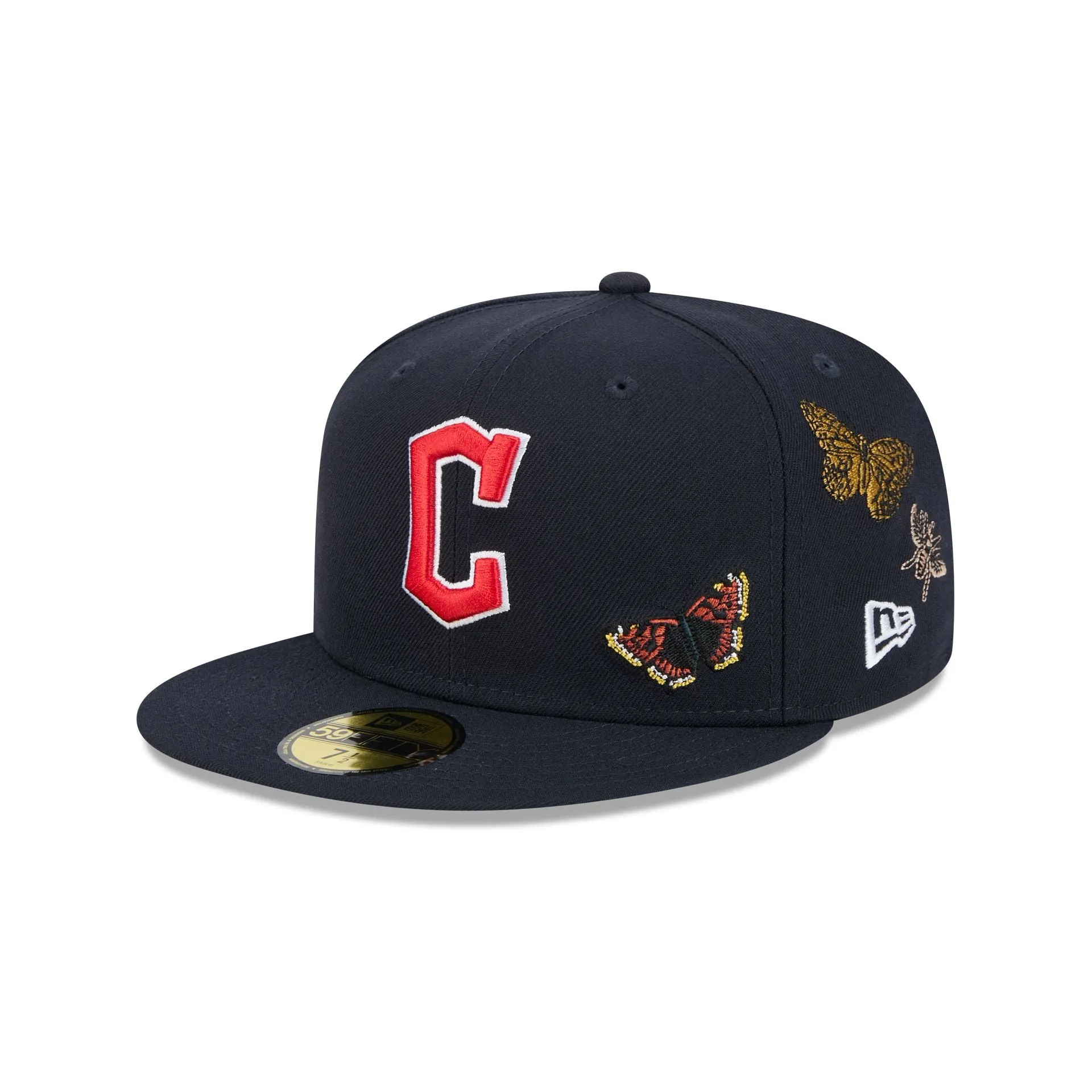 FELT x Cleveland Guardians Navy 59FIFTY Fitted Hat sold by New Era