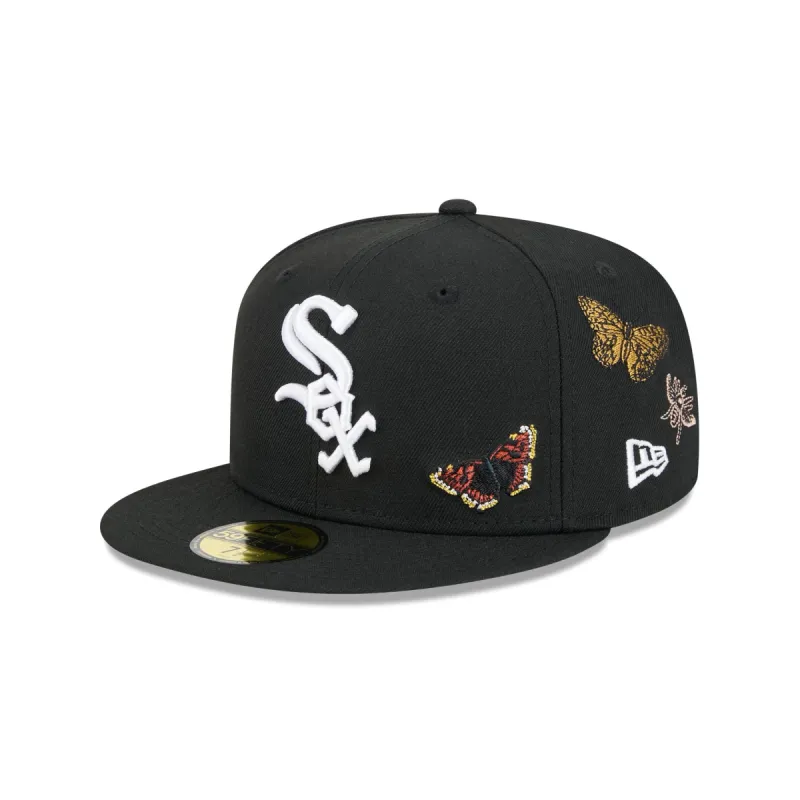 FELT x Chicago White Sox Black 59FIFTY Fitted Hat sold by New Era