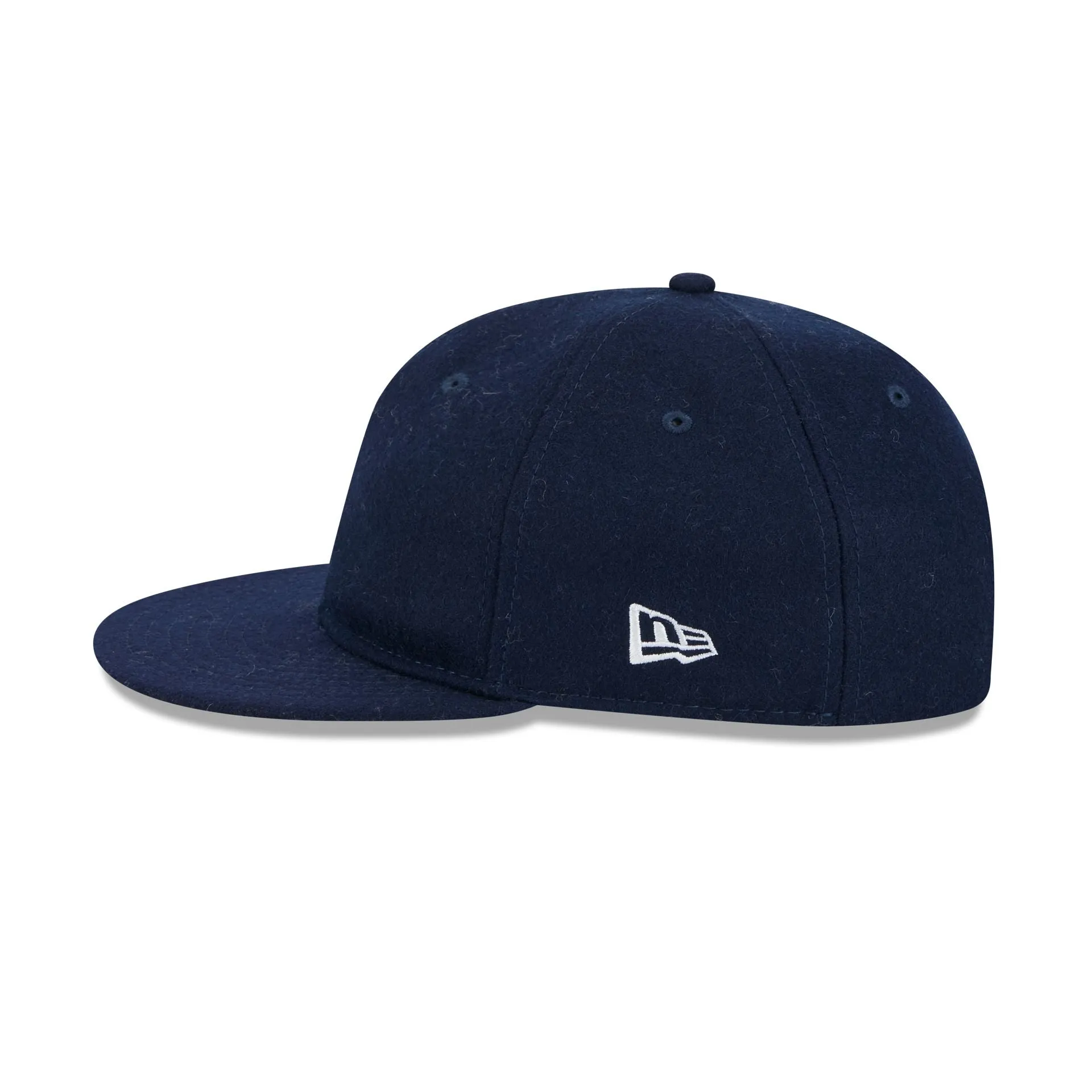 New Era Cap Navy Melton Wool Retro Crown 9FIFTY Adjustable Hat sold by New Era product image thumbnail 4