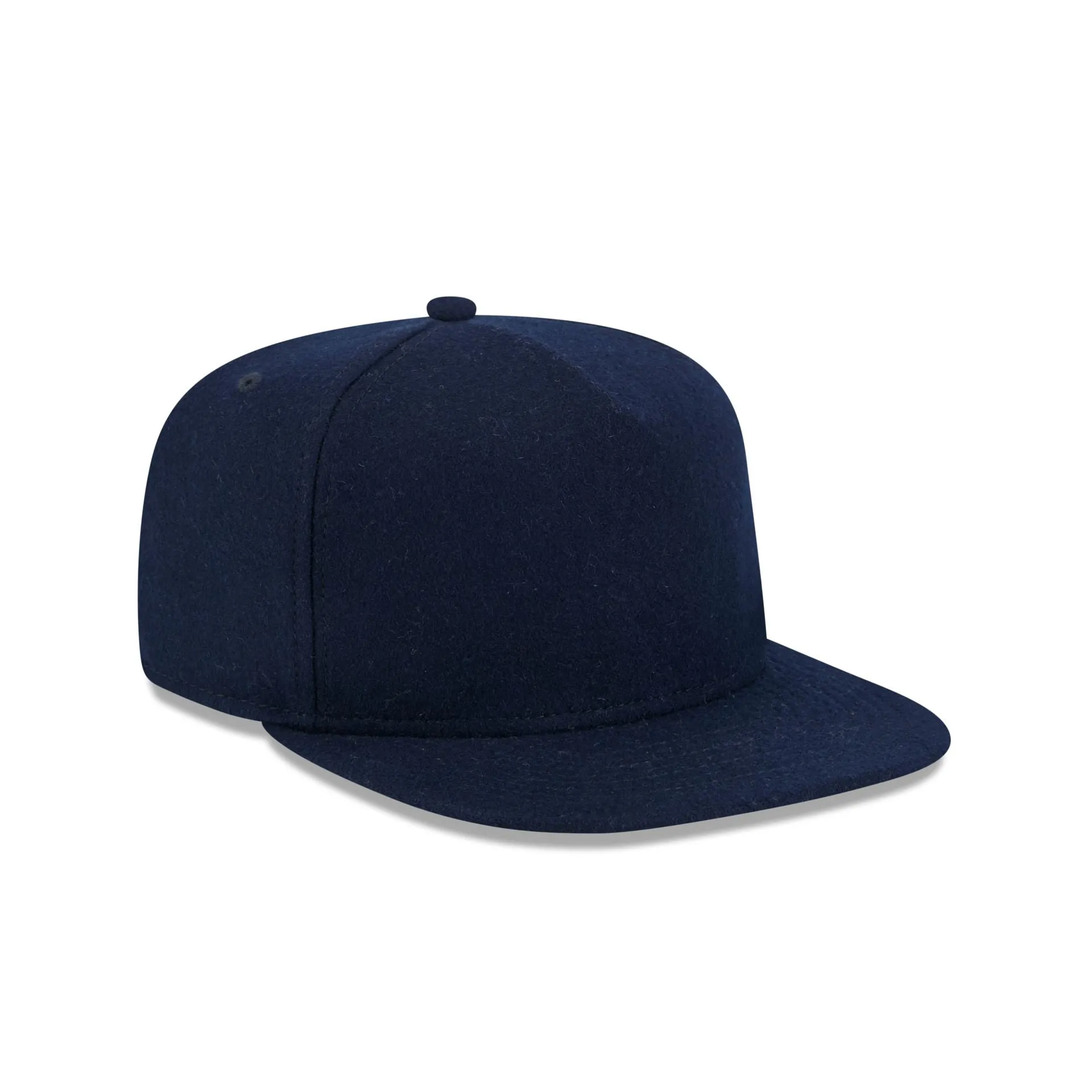 New Era Cap Navy Melton Wool 59FIFTY A-Frame Fitted Hat sold by New Era product image thumbnail 3