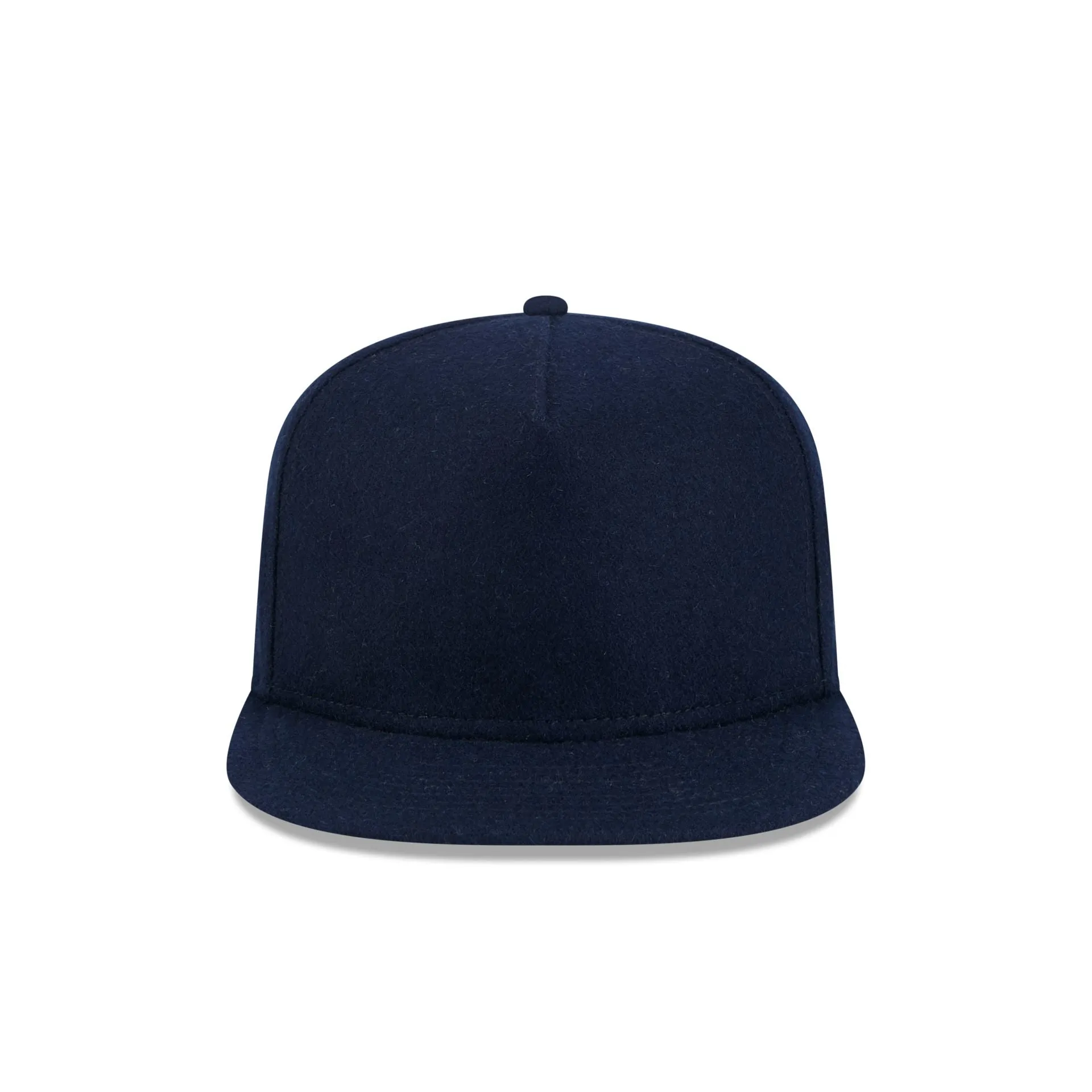 New Era Cap Navy Melton Wool 59FIFTY A-Frame Fitted Hat sold by New Era product image thumbnail 2