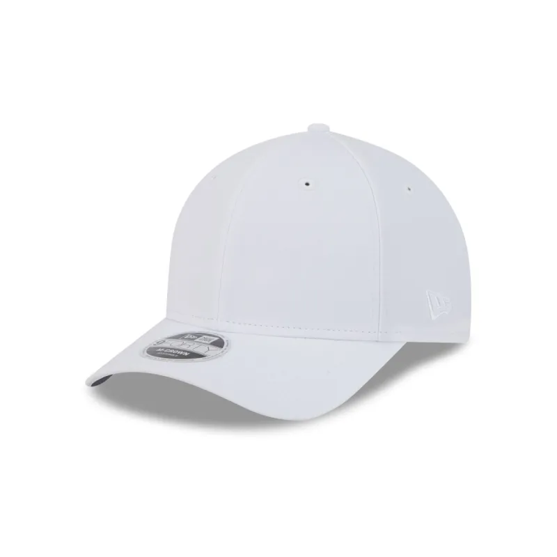 New Era Cap Optic White Performance 9FORTY M-Crown Snapback Hat made by New Era