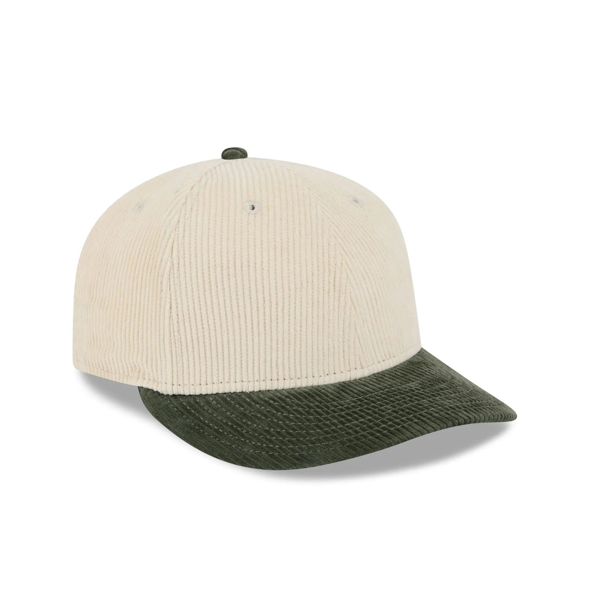 New Era Cap New Olive Corduroy Visor Low Profile 59FIFTY Fitted Hat sold by New Era product image thumbnail 3