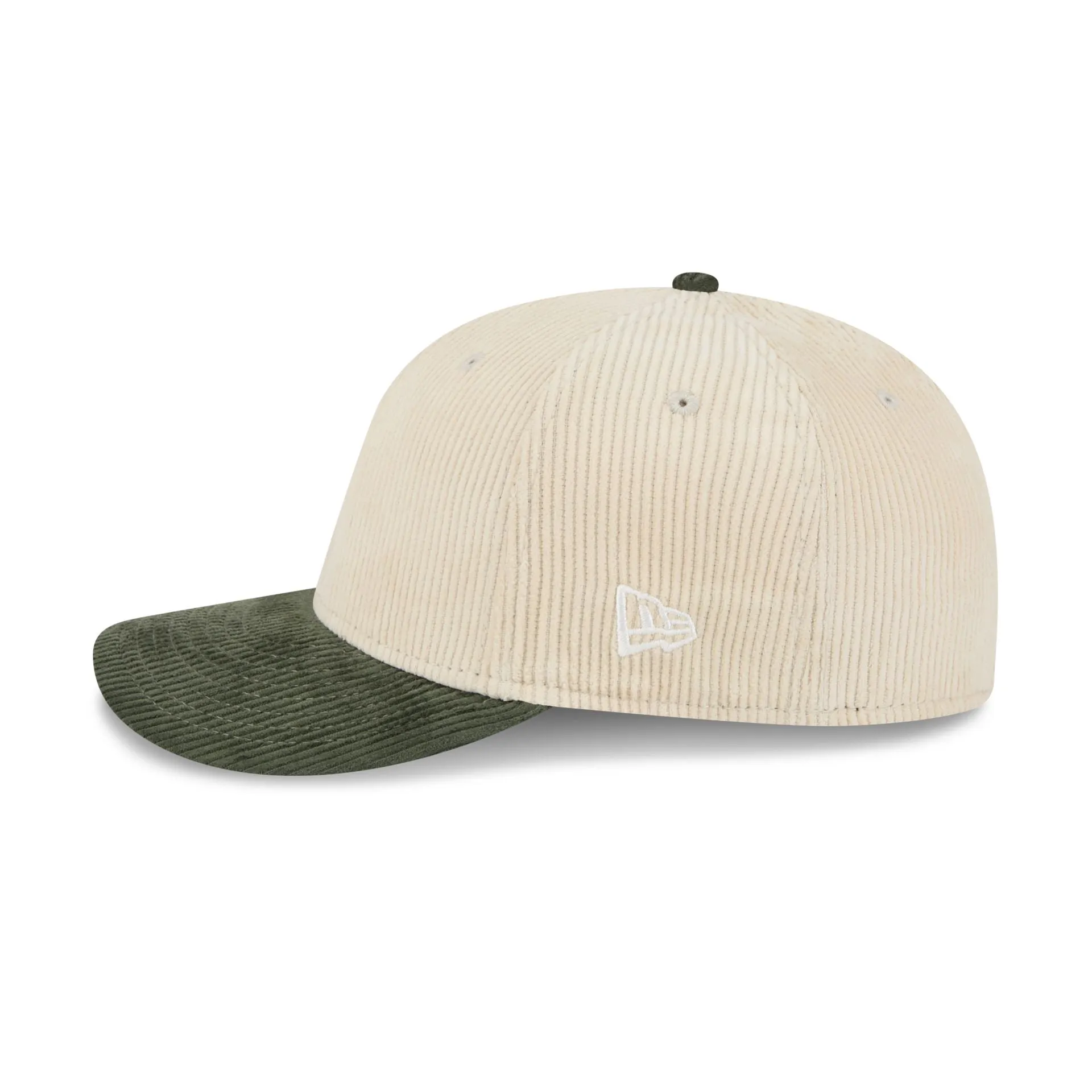 New Era Cap New Olive Corduroy Visor Low Profile 59FIFTY Fitted Hat sold by New Era product image thumbnail 4