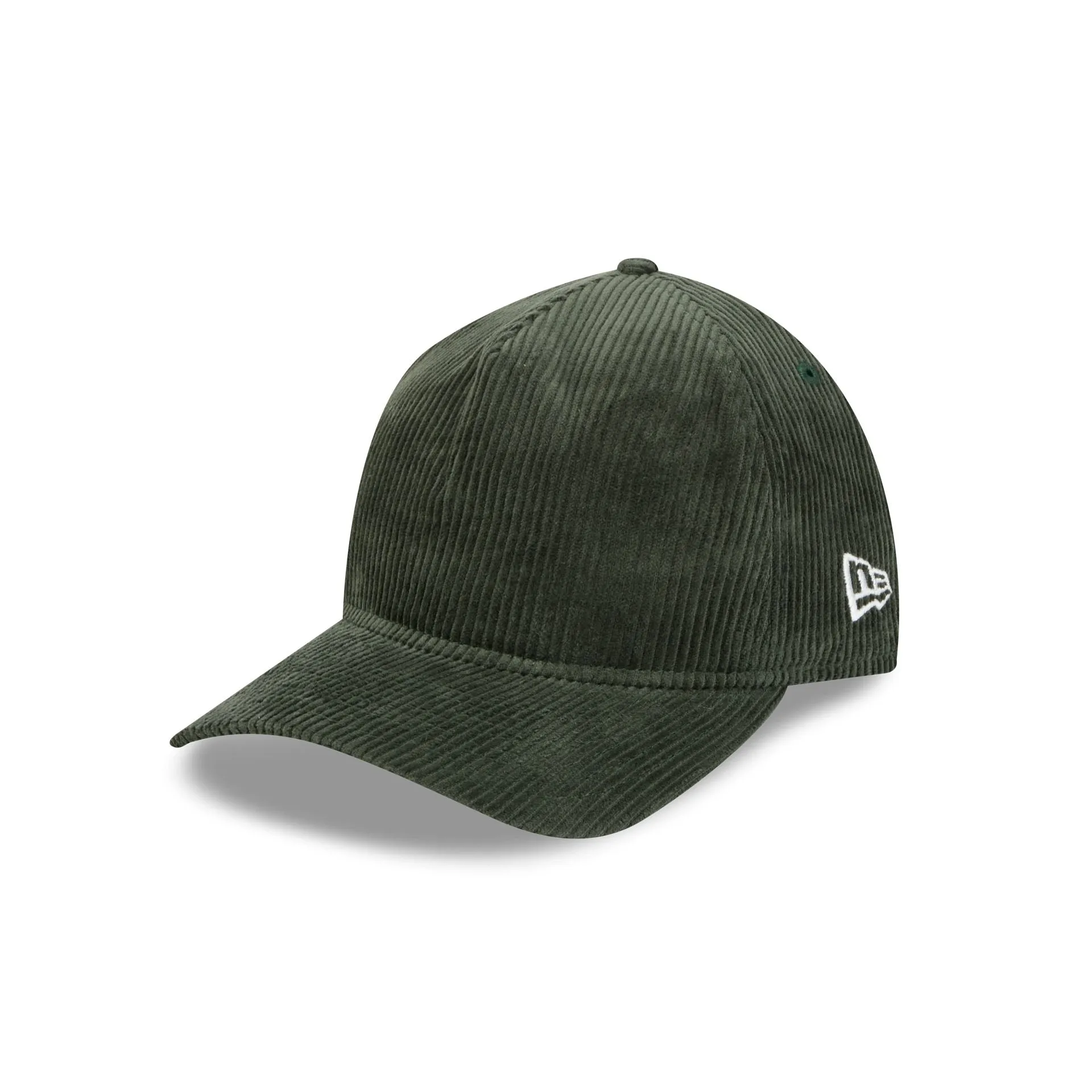 New Era Cap New Olive Corduroy 9TWENTY A-Frame Adjustable Hat sold by New Era